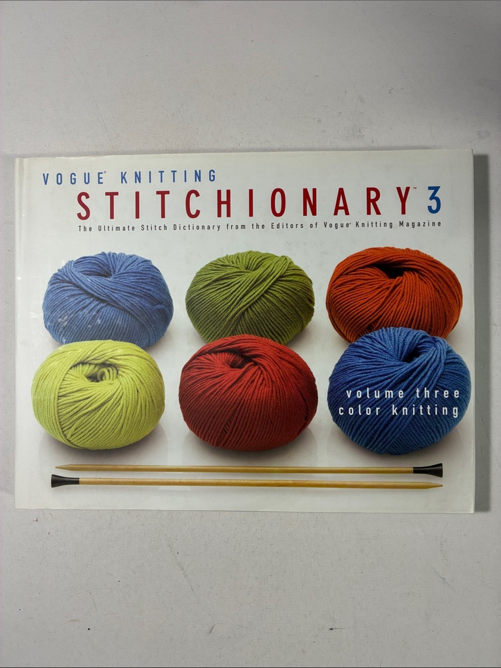 Vogue Stitchionary 3 - Blue, Green, Orange, Yellow, Red